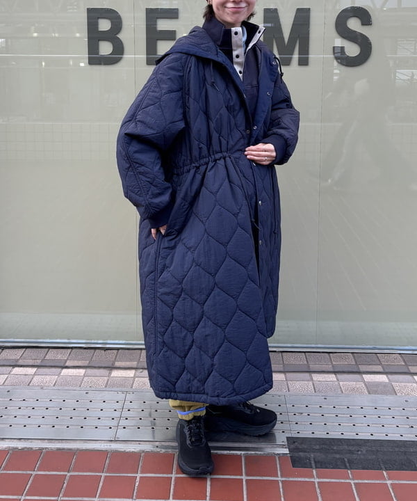 矢野(青木)優香さんの「【別注】ENGINEERED GARMENTS / ラップ スカート」を使ったコーディネート
