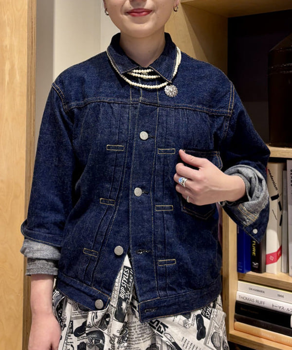 吉野 多恵さんの「BEAMS WOMEN｜orSlow &times; BEAMS BOY / 別注 Monroe Jacket Special」を使ったコーディネート