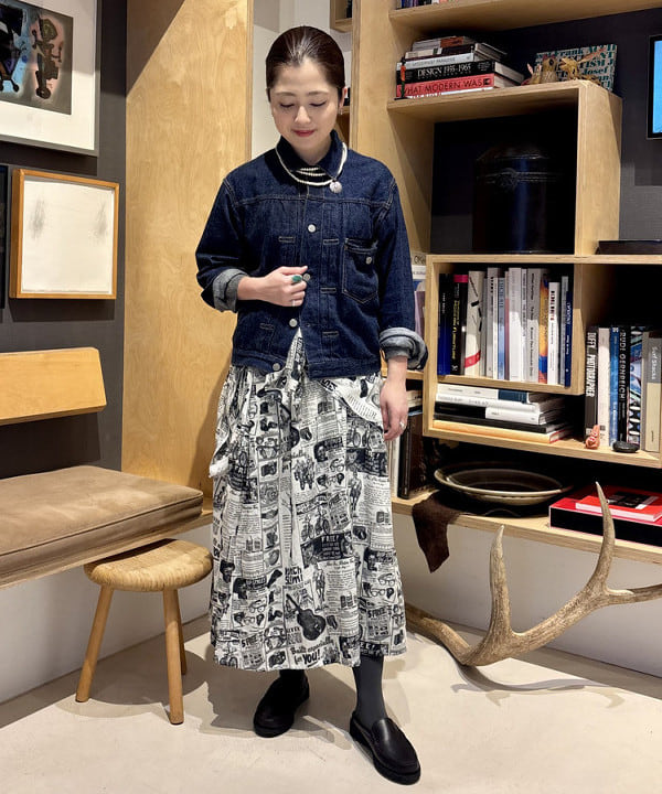 吉野 多恵さんの「BEAMS WOMEN｜orSlow &times; BEAMS BOY / 別注 Monroe Jacket Special」を使ったコーディネート