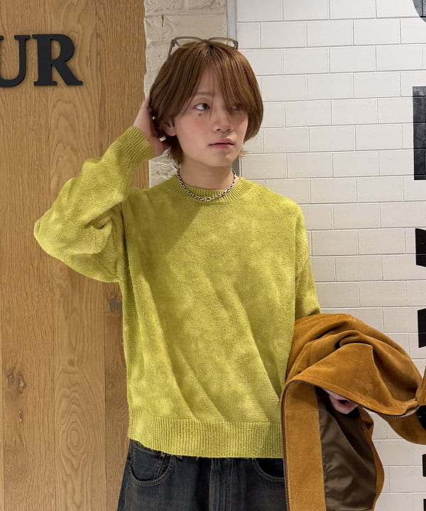 マツミヤさんの「BEAMS WOMEN｜ワイドストレート デニムパンツ」を使ったコーディネート