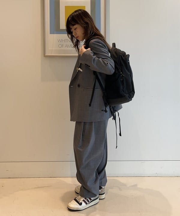 ナツハさんの「BEAMS WOMEN｜maturely / ティー ダブ ダブル ブレステッド ジャケット」を使ったコーディネート