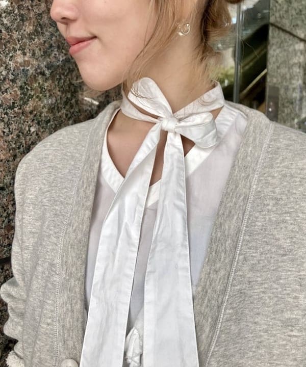 小原 もこさんの「BEAMS WOMEN｜maturely / ダメージ アームウォーマー」を使ったコーディネート