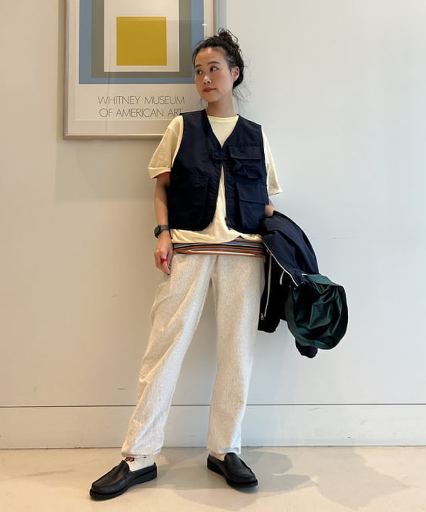 清水 彩乃さんの「BEAMS WOMEN｜Paraboot / 別注 BAHAMAS」を使ったコーディネート