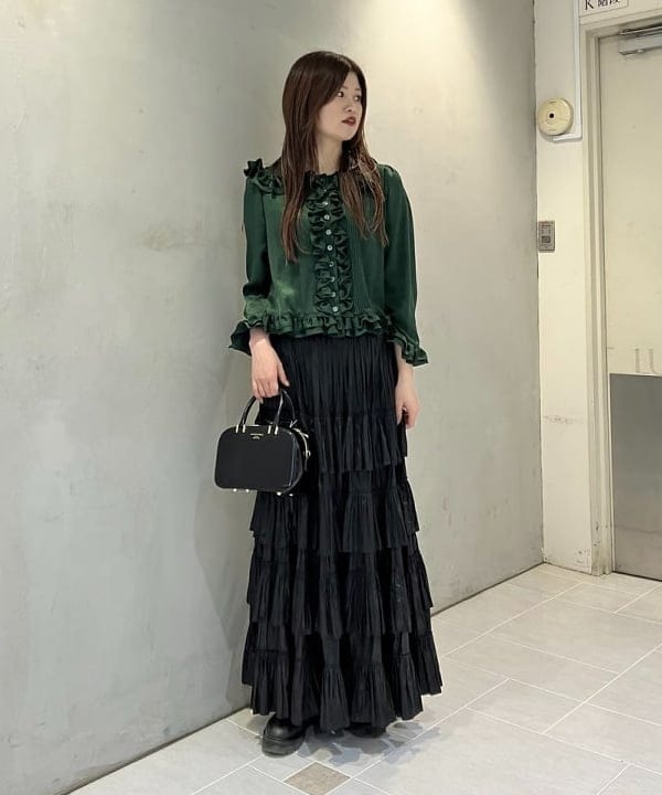 CHIHIROさんの「BEAMS WOMEN｜フェイクファー ショート ブルゾン」を使ったコーディネート