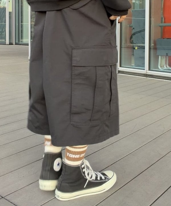 Heg.さんの「BEAMS WOMEN｜フルフェイス ジップアップ フーディ 【ワイドショートフィット】」を使ったコーディネート