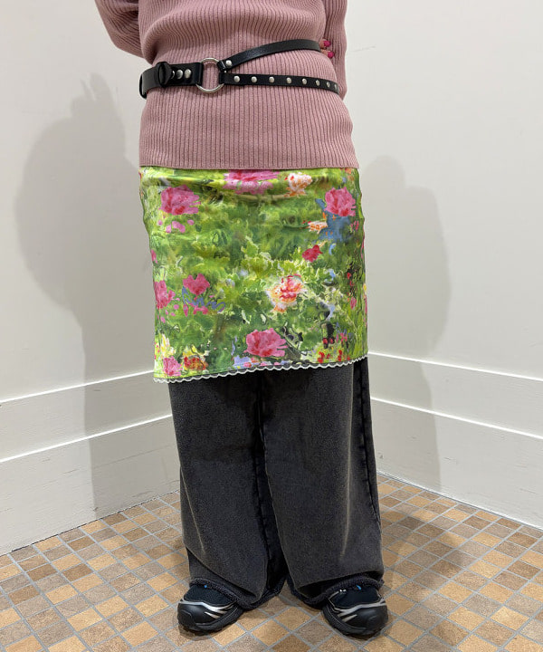 まゆちゃんさんの「BEAMS WOMEN｜リブ ニット ポロシャツ」を使ったコーディネート