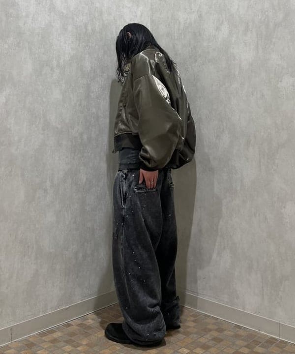 菊田 悠さんの「BEAMS WOMEN｜リバーシブル フェード ボンバー ジャケット」を使ったコーディネート