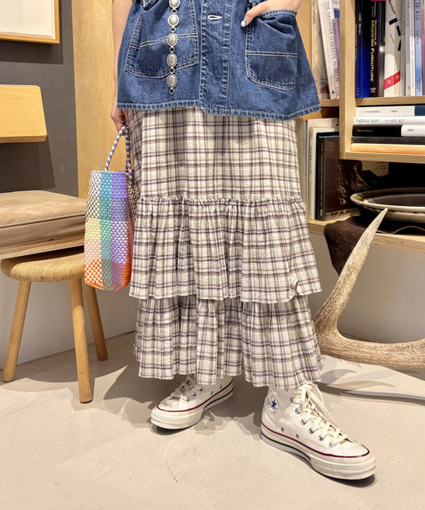 おのすさんの「BEAMS WOMEN｜デニム カバーオール ショートスリーブ」を使ったコーディネート