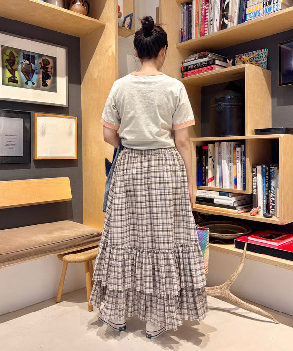 おのすさんの「BEAMS WOMEN｜デニム カバーオール ショートスリーブ」を使ったコーディネート