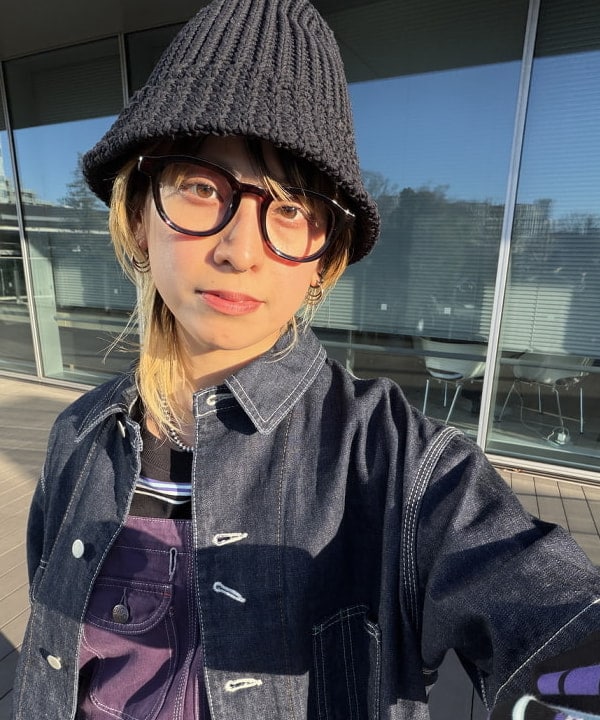 Heg.さんの「【ワイドフィット】マルチボーダー クルーネック スウェット」を使ったコーディネート