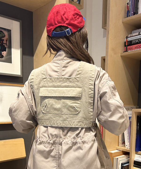 ナツハさんの「BEAMS WOMEN｜maturely / メモリー ツイル ミリタリー コート」を使ったコーディネート