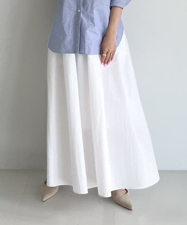 関 桂子さんの「BEAMS WOMEN｜ベーシック オーバーシャツ」を使ったコーディネート