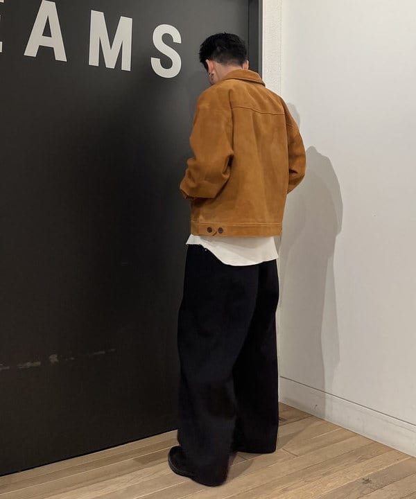 BANさんの「BEAMS WOMEN｜ワイドストレート ウィンドストップ スウェットパンツ」を使ったコーディネート