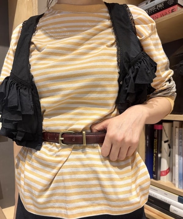 おのすさんの「BEAMS WOMEN｜アバカ クロッシェ ハット」を使ったコーディネート