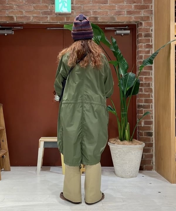 エノモト アミさんの「BEAMS WOMEN｜ソロテックス M-65 パーカ」を使ったコーディネート