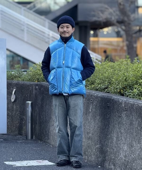 International Gallery BEAMS(インターナショナルギャラリービームス) パディング バルキーベスト メンズ JPN：M 【中古】【ブランド古着バズストア】 ビームス プラス 原宿（1159842） スタイリング・コーディネイト｜BEAMS