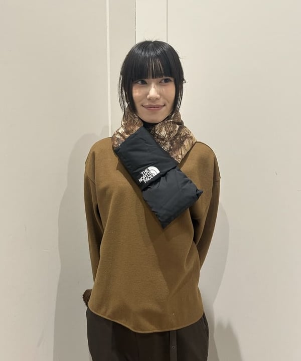 大槻 まひろさんの「BEAMS WOMEN｜THE NORTH FACE / ヌプシ マフラー」を使ったコーディネート