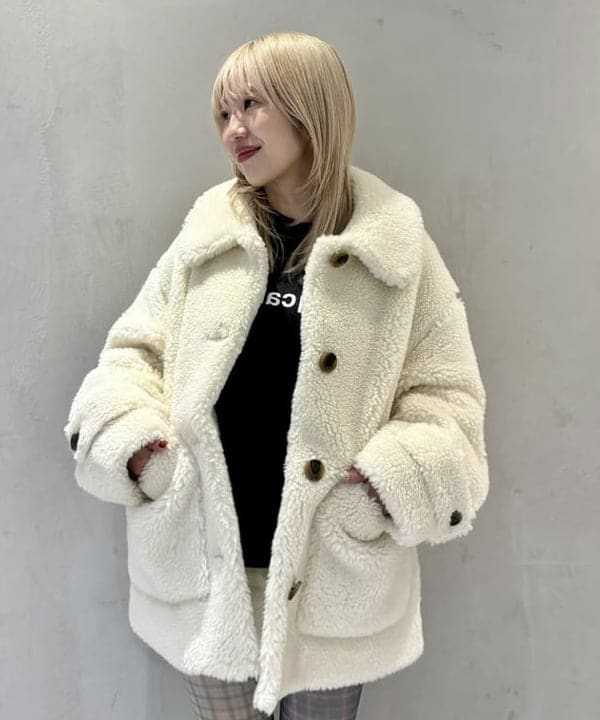 ヒカリさんの「BEAMS WOMEN｜ニット ミニ バッグ」を使ったコーディネート