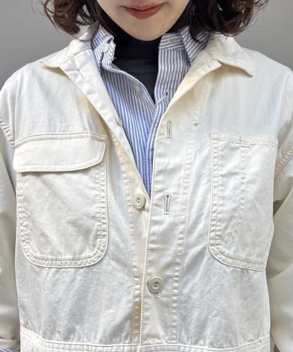 み　う　ちさんの「BEAMS WOMEN｜リブタートル ロングスリーブ カットソー」を使ったコーディネート