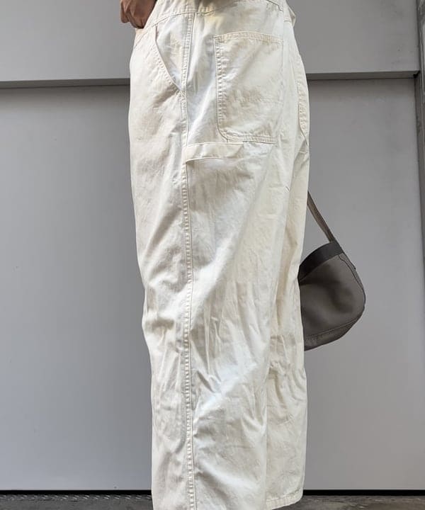 み　う　ちさんの「BEAMS WOMEN｜リブタートル ロングスリーブ カットソー」を使ったコーディネート