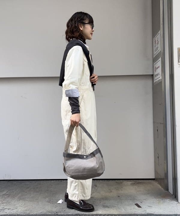 み　う　ちさんの「BEAMS WOMEN｜リブタートル ロングスリーブ カットソー」を使ったコーディネート