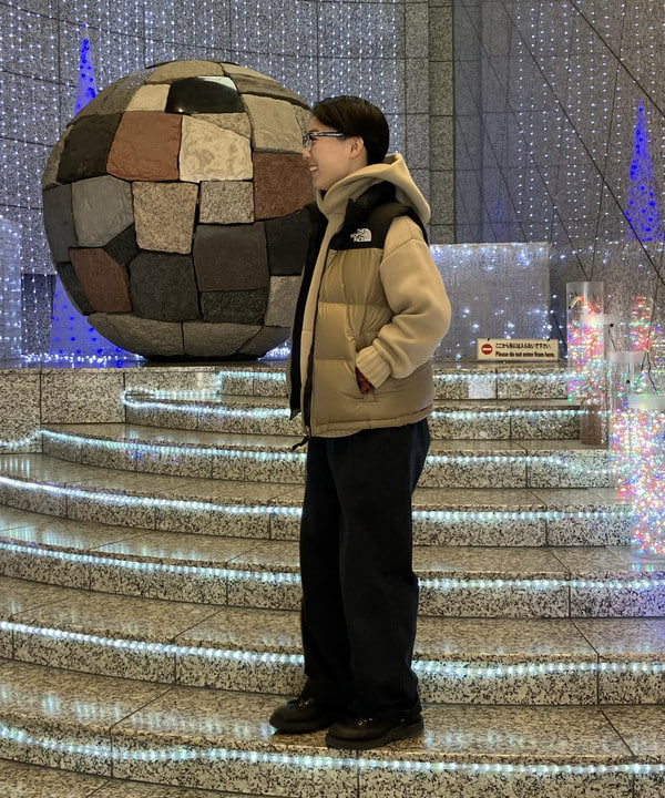 赤羽 花さんの「BEAMS WOMEN｜THE NORTH FACE / ヌプシ ベスト」を使ったコーディネート