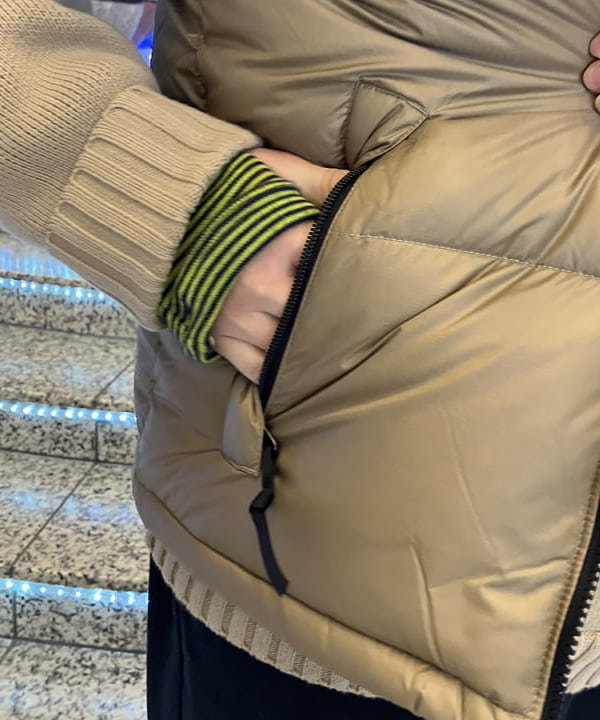 赤羽 花さんの「BEAMS WOMEN｜THE NORTH FACE / ヌプシ ベスト」を使ったコーディネート