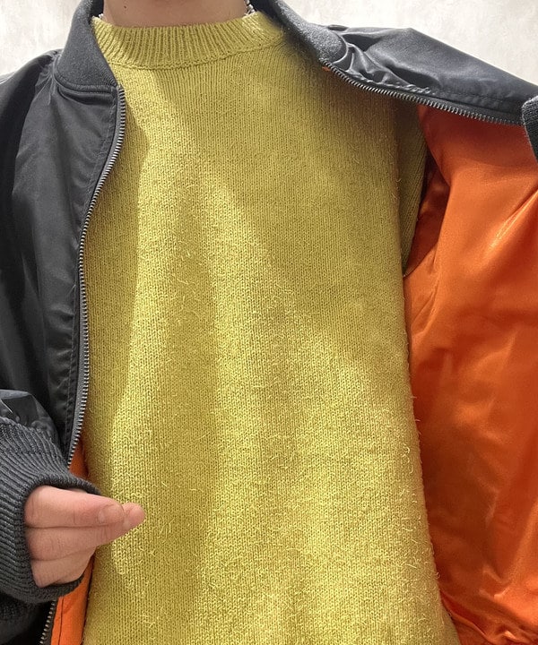 菊田 悠さんの「BEAMS WOMEN｜【ワイドフィット】クレイジー MA-1」を使ったコーディネート