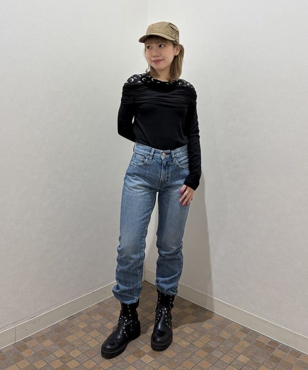 まゆちゃんさんの「BEAMS WOMEN｜Gymphlex / ダウン ショート ジャケット」を使ったコーディネート