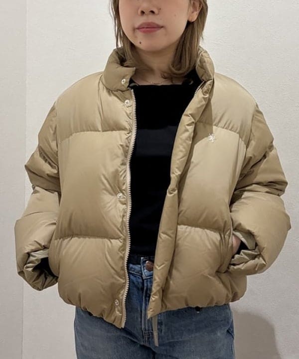 まゆちゃんさんの「BEAMS WOMEN｜Gymphlex / ダウン ショート ジャケット」を使ったコーディネート