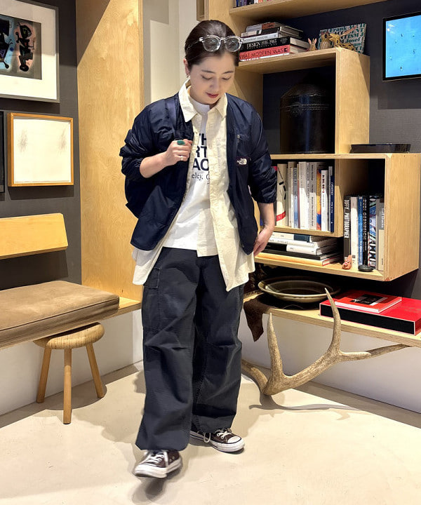 吉野 多恵さんの「BEAMS WOMEN｜TNFP_FLD_CG_26SP」を使ったコーディネート