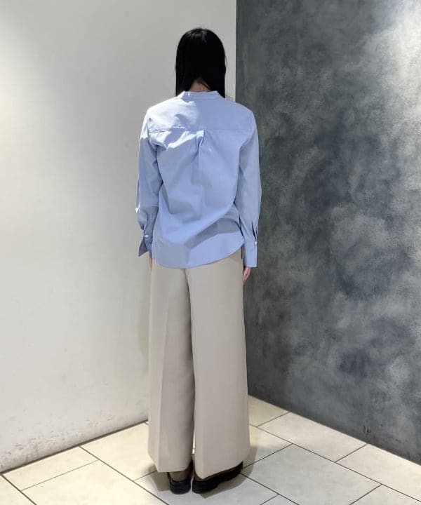 OSUMIさんの「BEAMS WOMEN｜コットン リボンタイ シャツ」を使ったコーディネート