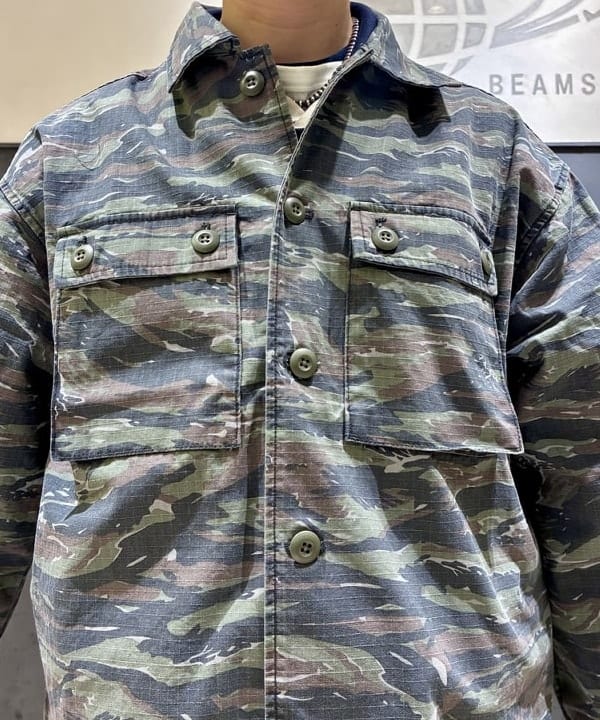 木村 梨香さんの「BEAMS WOMEN｜リップストップ ミリタリー ブルゾン」を使ったコーディネート