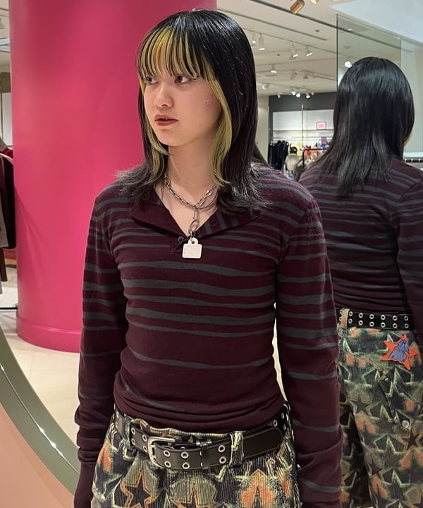 ゆいさんの「BEAMS WOMEN｜I Hate Monday / New Flower Lace ストッキング」を使ったコーディネート