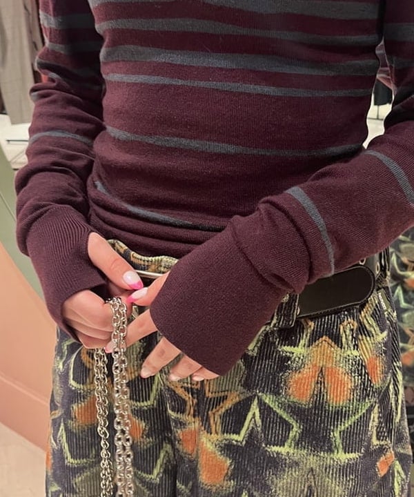 ゆいさんの「BEAMS WOMEN｜I Hate Monday / New Flower Lace ストッキング」を使ったコーディネート