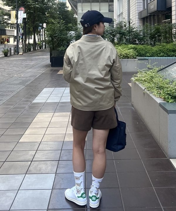 ビームスゴルフ ダイヤキルティングジャケット /XL ベージュ