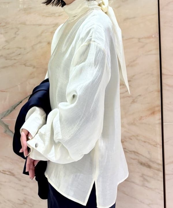 AONO SHIKAMAさんの「BEAMS WOMEN｜ソフト ボクシー ジャケット＊」を使ったコーディネート