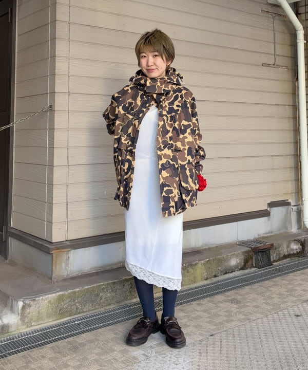 森川 夏衣さんの「BEAMS WOMEN｜【別注】Columbia / Sauvie Island（TM）Jacket」を使ったコーディネート