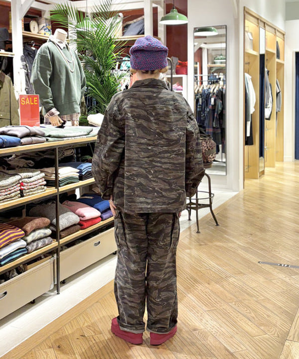 besrabit ジャケット 枯葉デザイン ビームス 札幌ステラプレイス（1160877） スタイリング