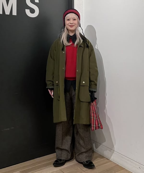 ando naoさんの「BEAMS WOMEN｜【別注】Barbour / Balvenie Jacket 25FW」を使ったコーディネート