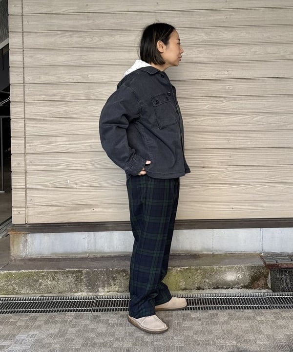 つぼさんの「BEAMS WOMEN｜リップストップ ミリタリー ブルゾン」を使ったコーディネート