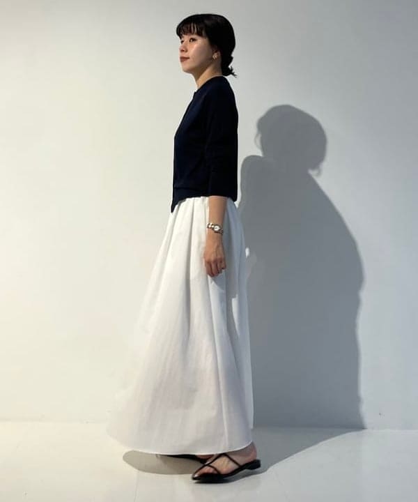 SAKAIさんの「BEAMS WOMEN｜ポインテッド ヌードサンダル .M」を使ったコーディネート