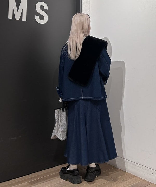 ando naoさんの「BEAMS WOMEN｜デニム エンジニア ジャケット」を使ったコーディネート