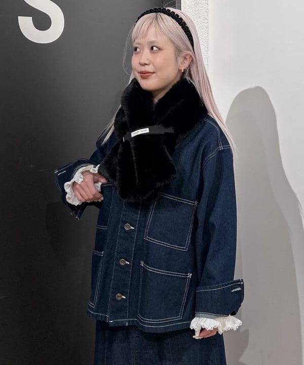 ando naoさんの「BEAMS WOMEN｜デニム エンジニア ジャケット」を使ったコーディネート