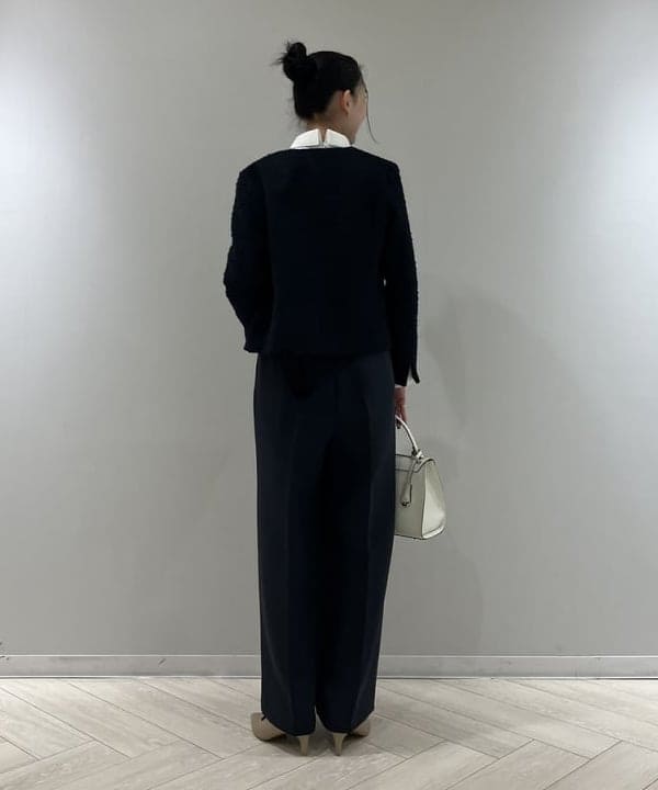 nodokaさんの「BEAMS WOMEN｜グログラン カラー ブラウス」を使ったコーディネート