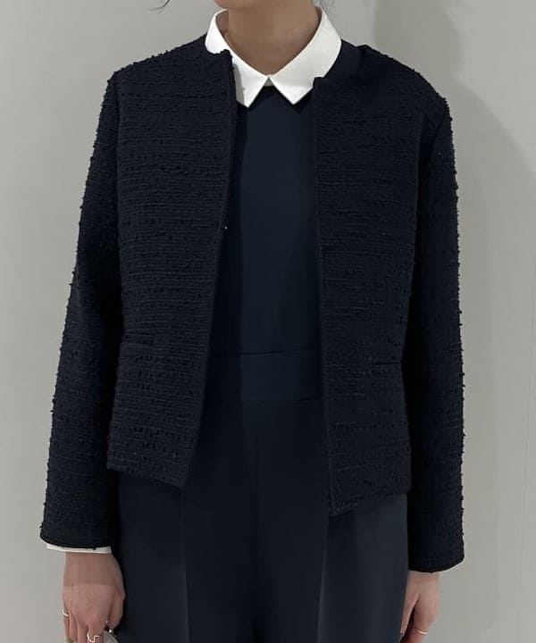 nodokaさんの「BEAMS WOMEN｜グログラン カラー ブラウス」を使ったコーディネート