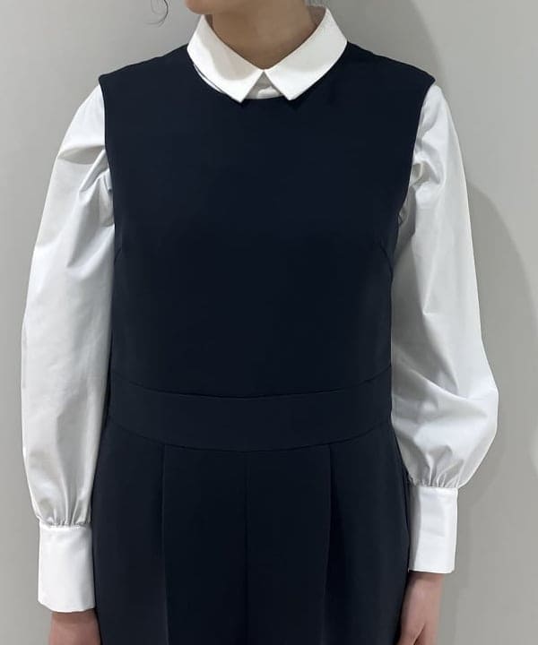 nodokaさんの「BEAMS WOMEN｜グログラン カラー ブラウス」を使ったコーディネート