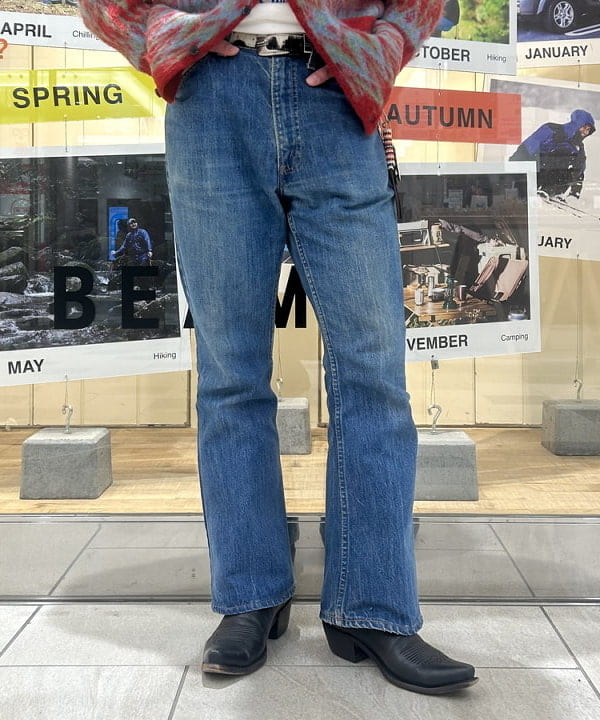 IHA(イハ)さんの「BEAMS WOMEN｜Cardigan Double Jacquard Chevron Pattern」を使ったコーディネート