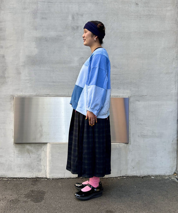 Kyooka Sayakaさんの「BEAMS WOMEN｜BEAMS BOY / フライス 1cm ボーダー」を使ったコーディネート