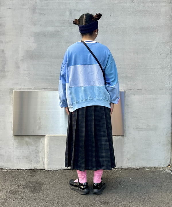 Kyooka Sayakaさんの「BEAMS WOMEN｜BEAMS BOY / フライス 1cm ボーダー」を使ったコーディネート